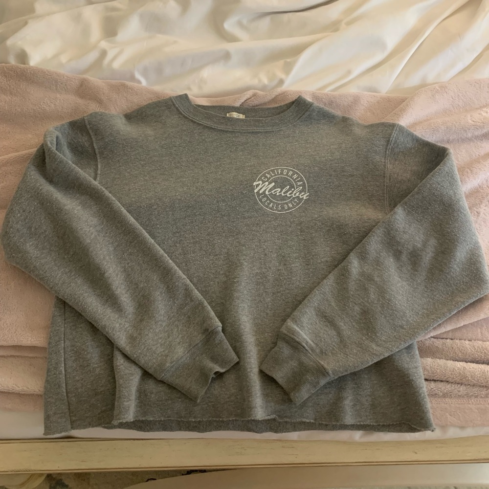 John Galt Malibu cropped sweatshirt